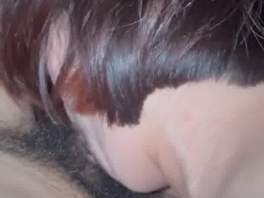 [직촬] 단발머리 목핏줄녀