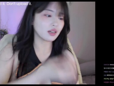 (한국야동) bj 며며 꼭지 밝기조절