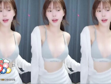 (한국야동) 절대 안벗던 남민아 아프리카에서 실수로 꼭노
