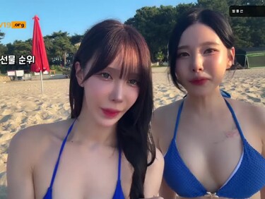 (한국야동) 겨우디 츄정언니랑 첫 끈키니 팬방
