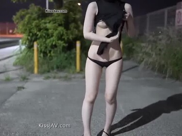 가슴예쁜 섹시녀 야외노출