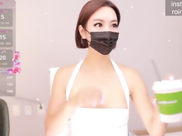 (한국야동) 단아하면서도 섹스러운 스트립챗 신입 roin7