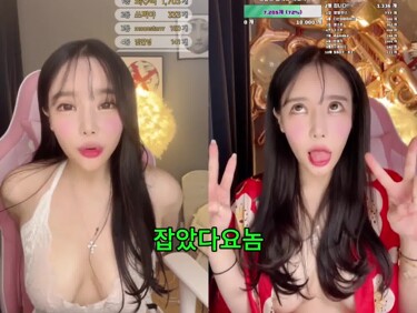 (한국야동) 잡았다 요놈 - 아프리카 여캠의 일탈
